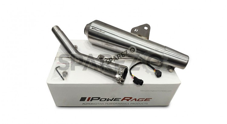 Fit For Royal Enfield Bear 650 Powerage Exhaust Silencer Matt - SPAREZO